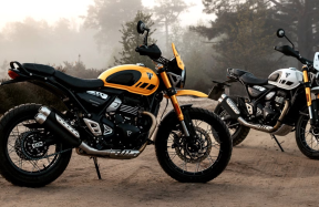 Triumph Scrambler 400 XC lộ diện với nhiều nâng cấp