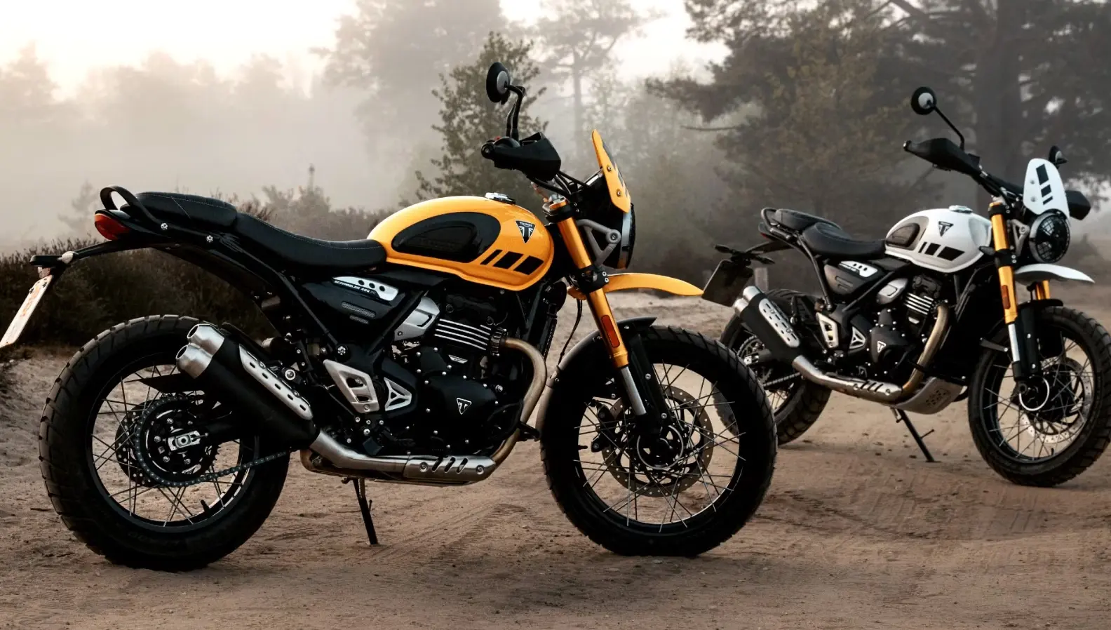 Triumph Scrambler 400 XC lộ diện với nhiều nâng cấp