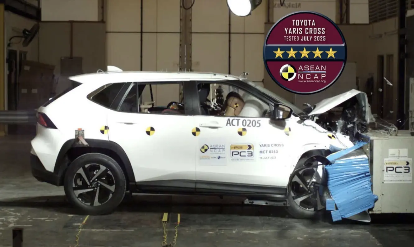 Toyota Yaris Cross bán tại ASEAN đạt an toàn 5 sao