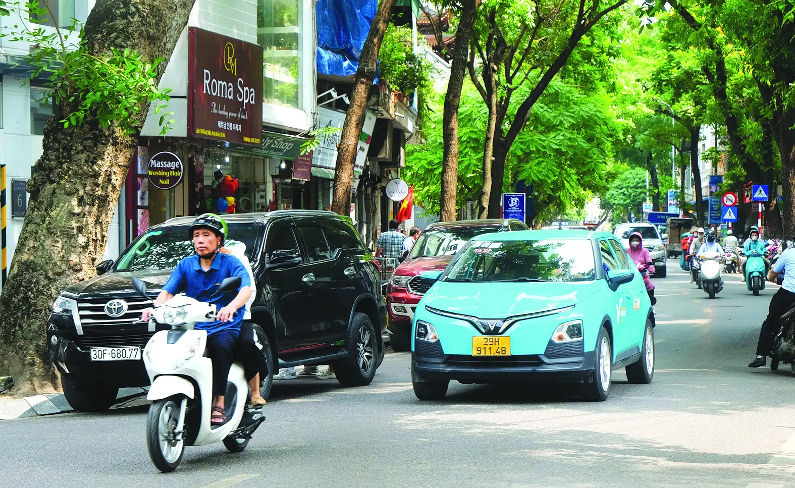 Doanh nghiệp vận tải ngày càng chuộng xe điện